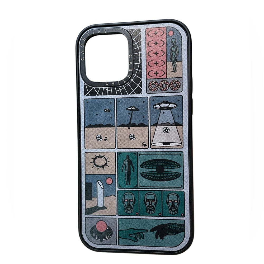 CASETiFY Alien Research Compact Case for iPhone 12